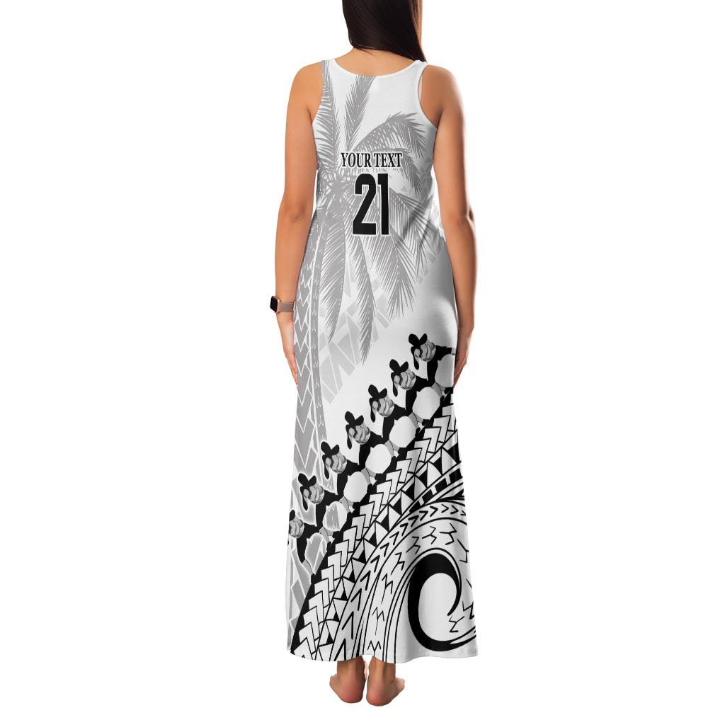 Custom Fiji Rugby Cibi Dance Family Matching Tank Maxi Dress and Hawaiian Shirt Create History World Cup Sevens