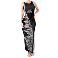 New Zealand Black Fern 7s Family Matching Tank Maxi Dress and Hawaiian Shirt History World Cup Sevens