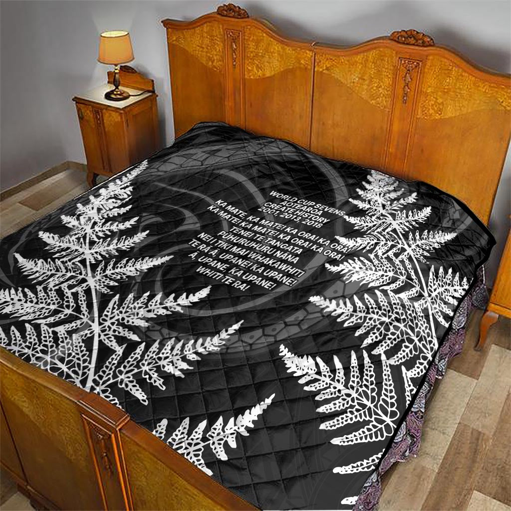 New Zealand Black Fern 7s Quilt History World Cup Sevens