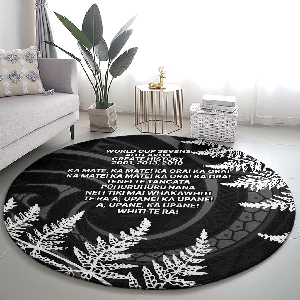 New Zealand Black Fern 7s Round Carpet History World Cup Sevens