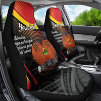 Personalised Papua Niugini Tok Pisin Wik Car Seat Cover