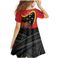 Personalised Papua Niugini Tok Pisin Wik Family Matching Mermaid Dress and Hawaiian Shirt