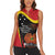 Personalised Papua Niugini Tok Pisin Wik Women Sleeveless Polo Shirt