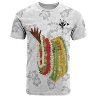 Hawaii Lei Kamehameha T Shirt Ke'oke'o Seamless Pattern Hibiscus Flower