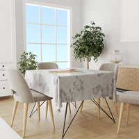 Hawaii Lei Kamehameha Tablecloth Ke'oke'o Seamless Pattern Hibiscus Flower