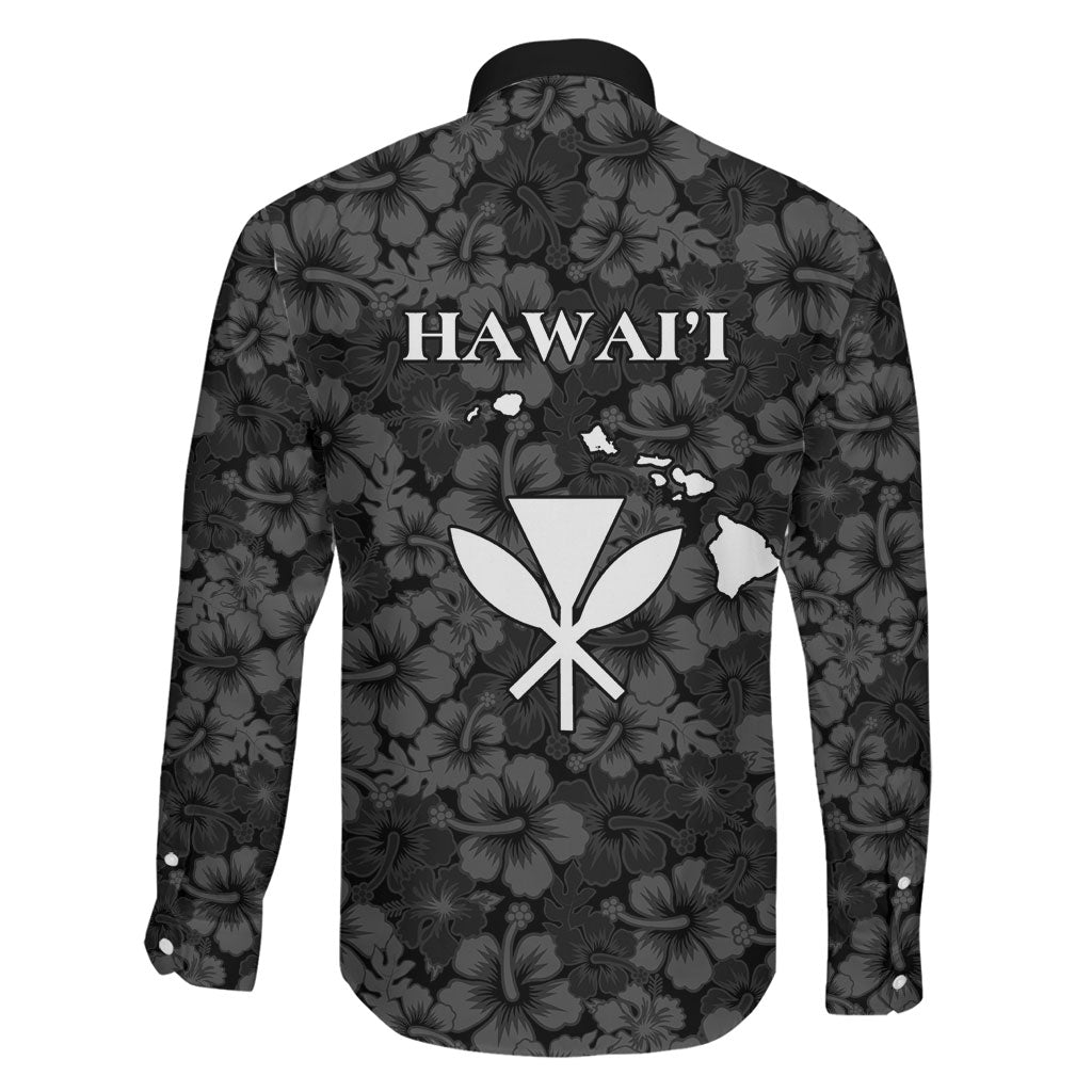 Hawaii Lei Kamehameha Family Matching Puletasi and Hawaiian Shirt Ele'ele Seamless Pattern Hibiscus Flower