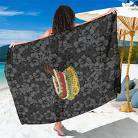 Hawaii Lei Kamehameha Sarong Ele'ele Seamless Pattern Hibiscus Flower