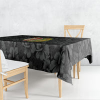 Hawaii Lei Kamehameha Tablecloth Ele'ele Seamless Pattern Hibiscus Flower