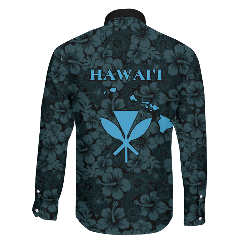 Hawaii Lei Kamehameha Family Matching Mermaid Dress and Hawaiian Shirt Uliuli Seamless Pattern Hibiscus Flower