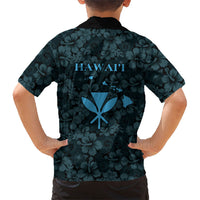 Hawaii Lei Kamehameha Kid Hawaiian Shirt Uliuli Seamless Pattern Hibiscus Flower