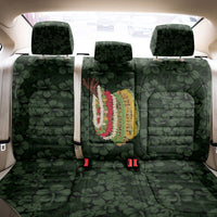 Hawaii Lei Kamehameha Back Car Seat Cover Oma'oma'o Seamless Pattern Hibiscus Flower