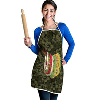 Hawaii Lei Kamehameha Apron Melemele Seamless Pattern Hibiscus Flower