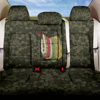 Hawaii Lei Kamehameha Back Car Seat Cover Melemele Seamless Pattern Hibiscus Flower