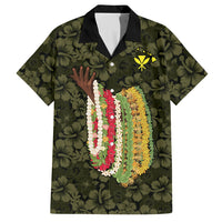 Hawaii Lei Kamehameha Hawaiian Shirt Melemele Seamless Pattern Hibiscus Flower