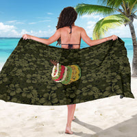 Hawaii Lei Kamehameha Sarong Melemele Seamless Pattern Hibiscus Flower