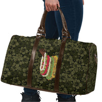 Hawaii Lei Kamehameha Travel Bag Melemele Seamless Pattern Hibiscus Flower