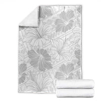 Samoa Lotu Tamaiti Blanket White Sun Day Beauty Hibiscus Ver01