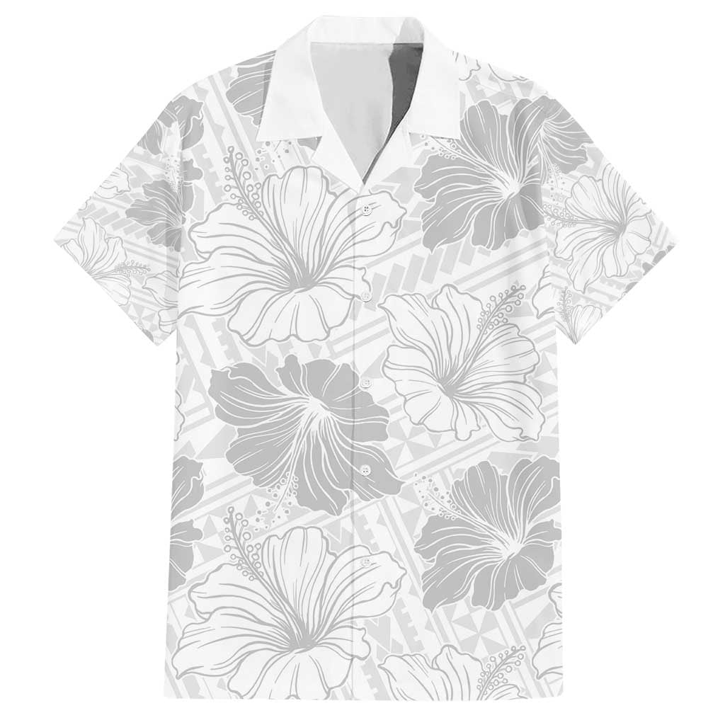 Samoa Lotu Tamaiti Hawaiian Shirt White Sun Day Beauty Hibiscus Ver01 LT9 White - Polynesian Pride
