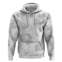 Samoa Lotu Tamaiti Hoodie White Sun Day Beauty Hibiscus Ver01 LT9 Pullover Hoodie White - Polynesian Pride