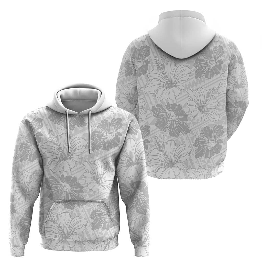 Samoa Lotu Tamaiti Hoodie White Sun Day Beauty Hibiscus Ver01 LT9 - Polynesian Pride