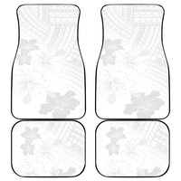 Samoa Lotu Tamaiti Car Mats White Sun Day Beauty Hibiscus Ver02