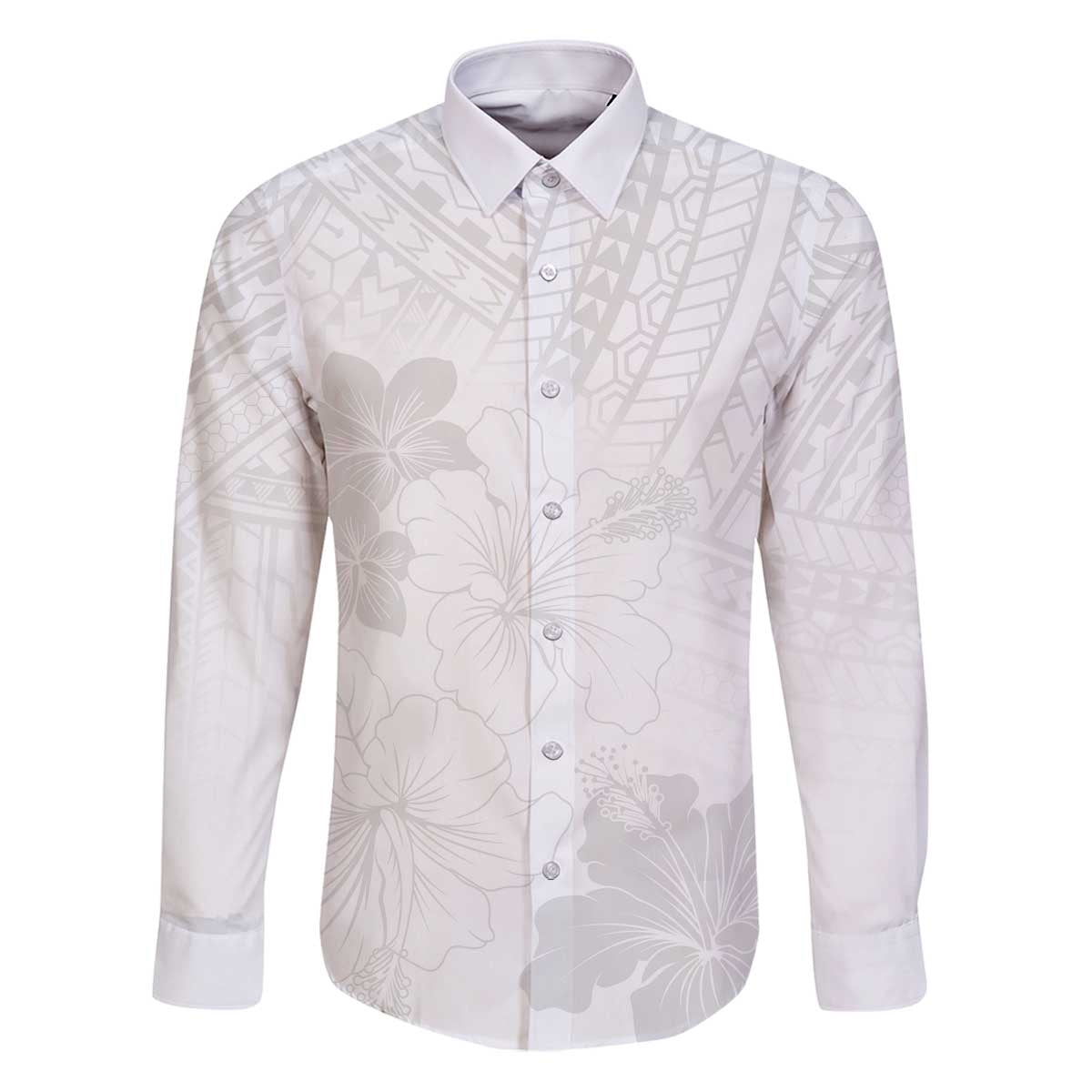 Samoa Lotu Tamaiti Family Matching Puletasi and Hawaiian Shirt White Sun Day Beauty Hibiscus Ver02