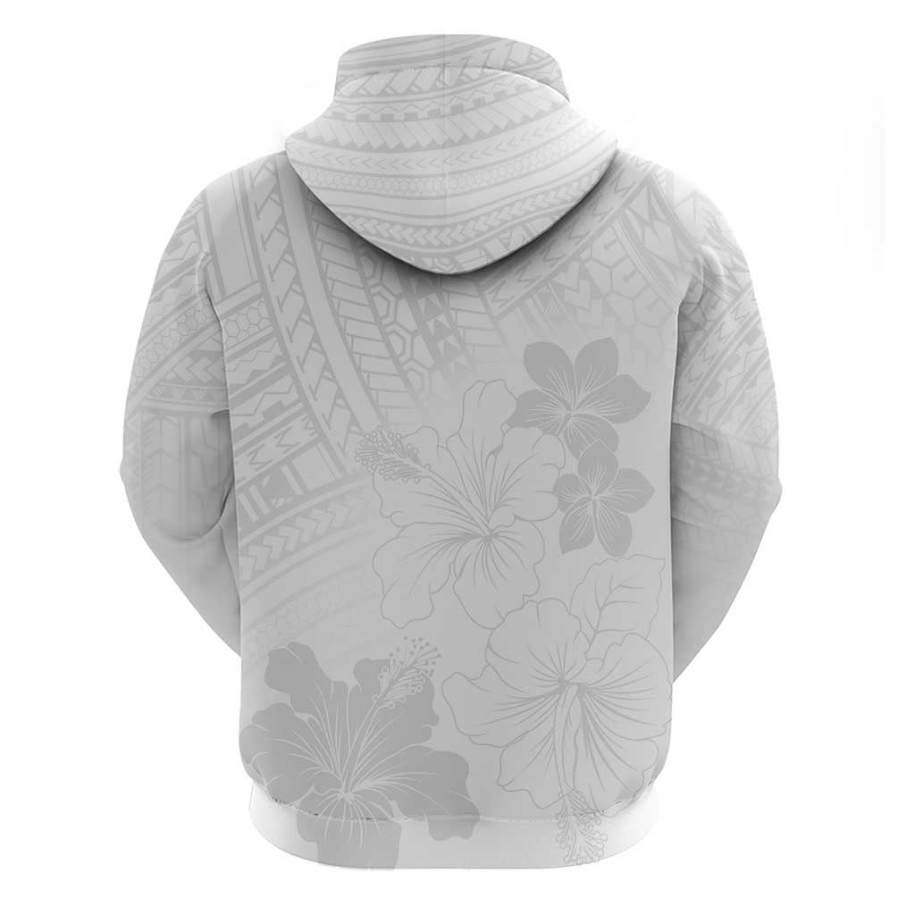 Samoa Lotu Tamaiti Hoodie White Sun Day Beauty Hibiscus Ver02 LT9 - Polynesian Pride