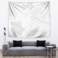Samoa Lotu Tamaiti Tapestry White Sun Day Beauty Hibiscus Ver02
