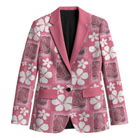 Give Cancer The Boot Pink Cowgirl Blazer Western Aloha Hibiscus Paniolo Heritage Floral
