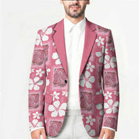 Give Cancer The Boot Pink Cowgirl Blazer Western Aloha Hibiscus Paniolo Heritage Floral