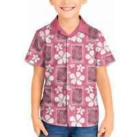 Give Cancer The Boot Pink Cowgirl Hawaiian Shirt Western Aloha Hibiscus Paniolo Heritage Floral