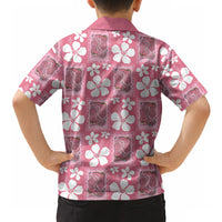 Give Cancer The Boot Pink Cowgirl Hawaiian Shirt Western Aloha Hibiscus Paniolo Heritage Floral