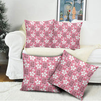 Give Cancer The Boot Pink Cowgirl Pillow Cover Western Aloha Hibiscus Paniolo Heritage Floral