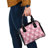 Give Cancer The Boot Pink Cowgirl Shoulder Handbag Western Aloha Hibiscus Paniolo Heritage Floral
