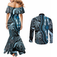 polynesia-dashiki-couples-matching-mermaid-dress-and-long-sleeve-button-shirts-polynesia-and-africa-traditional-special-together-blue