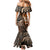 Polynesia Dashiki Mermaid Dress Polynesia and Africa Traditional Special Together Gold LT9 - Polynesian Pride