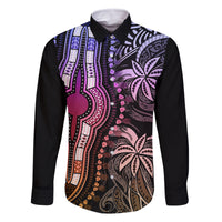 polynesia-dashiki-family-matching-mermaid-dress-and-hawaiian-shirt-polynesia-and-africa-traditional-special-together-pastel
