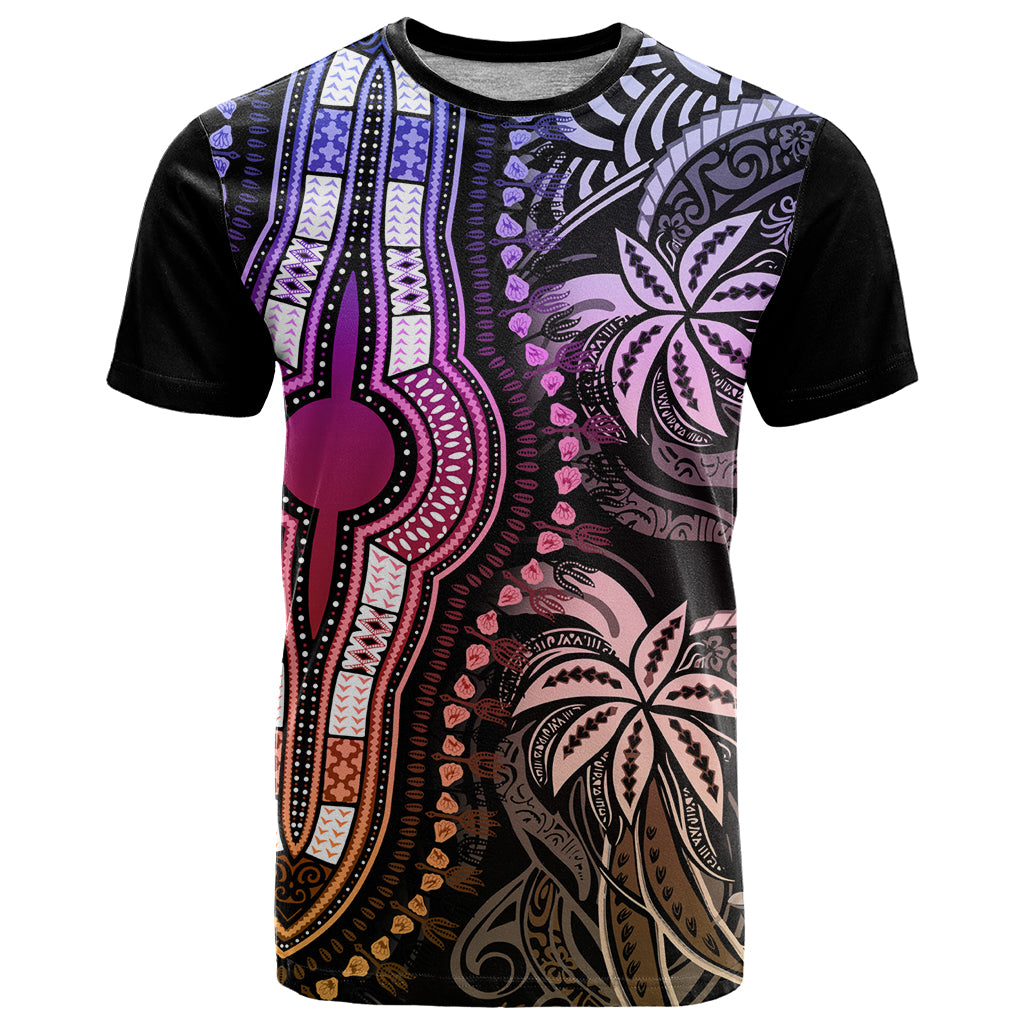 Polynesia Dashiki T Shirt Polynesia and Africa Traditional Special Together Pastel LT9 Pastel - Polynesian Pride