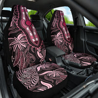 Polynesia Dashiki Car Seat Cover Polynesia and Africa Traditional Special Together Pink LT9 One Size Pink - Polynesian Pride