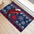 Samoa Manuia Le Kirisimasi Rubber Doormat Samoan Fishing Tribal Pattern Christmas Vibe LT9 - Polynesian Pride