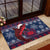 Samoa Manuia Le Kirisimasi Rubber Doormat Samoan Fishing Tribal Pattern Christmas Vibe LT9 - Polynesian Pride