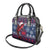 Samoa Manuia Le Kirisimasi Shoulder Handbag Samoan Fishing Tribal Pattern Christmas Vibe LT9 - Polynesian Pride