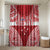 Personalised Toa Samoa Rugby Spirit Bathroom Set Red Samoan Tribal Pattern - Polynesian Pride