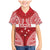 Personalised Toa Samoa Rugby Spirit Family Matching Mermaid Dress and Hawaiian Shirt Red Samoan Tribal Pattern - Polynesian Pride
