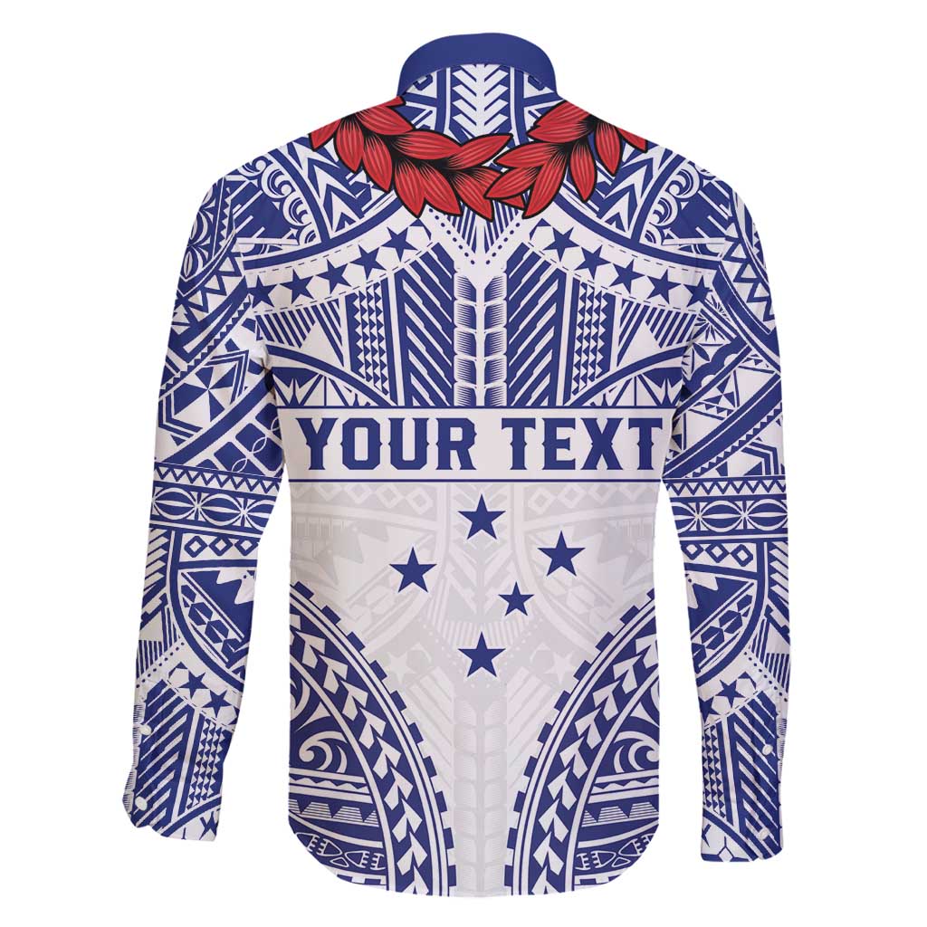 Personalised Toa Samoa Rugby Spirit Family Matching Puletasi and Hawaiian Shirt White Samoan Tribal Pattern - Polynesian Pride