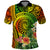 Polynesia Polo Shirt Pasifika Tribal with Tropical Flowers LT9 Reggae - Polynesian Pride