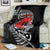 ANZAC Day Aotearoa Silver Fern Maori Personalised Blanket