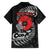 ANZAC Day Aotearoa Silver Fern Maori Personalised Family Matching Puletasi and Hawaiian Shirt