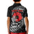 ANZAC Day Aotearoa Silver Fern Maori Personalised Kid Polo Shirt