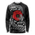 ANZAC Day Aotearoa Silver Fern Maori Personalised Long Sleeve Shirt